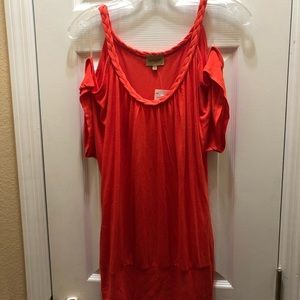 Caroline Plus Size cold shoulder blouse